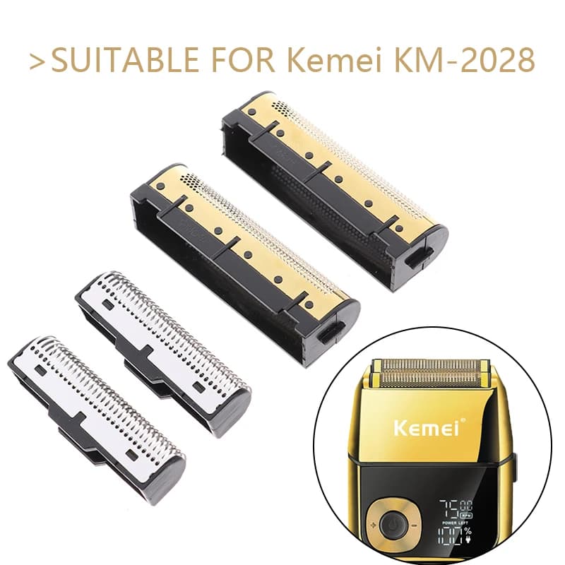 Lame de rechange pour Kemei KM-2028 2027 TX8, ensemble de lames professionnelles originales, tondeus