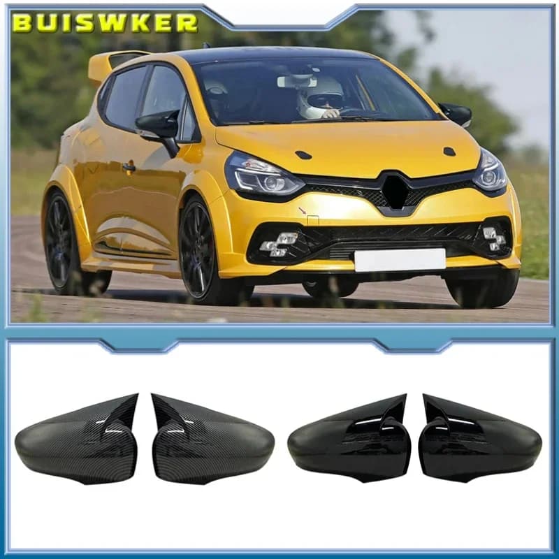 Couvercle de rétroviseur latéral chauve-souris pour Clio 4 IV 2012 – 2020, accessoires de voiture Re