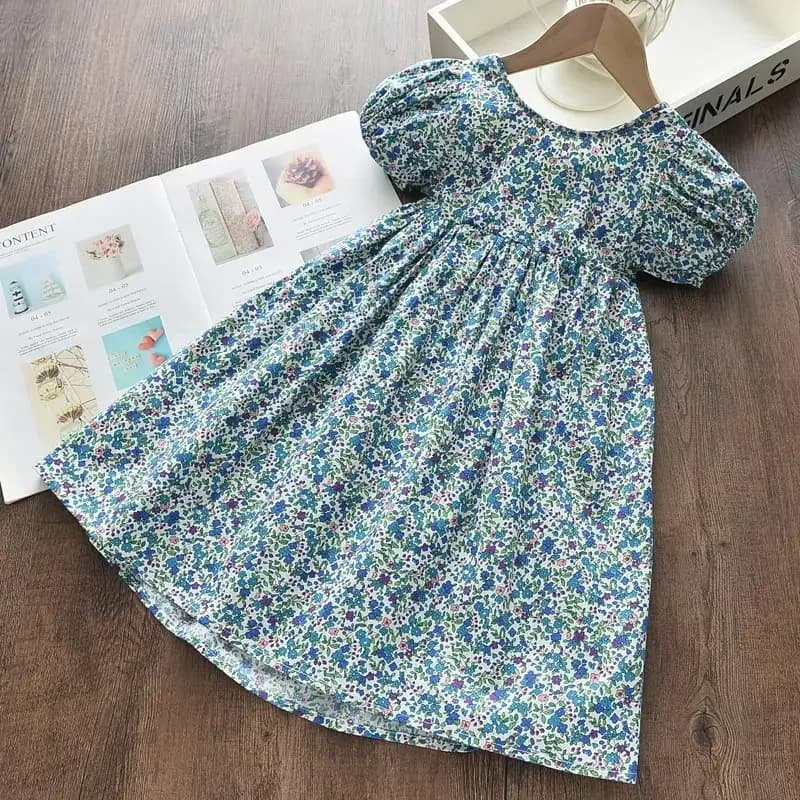 Bear Leader – robe à fleurs pour filles, tenue de princesse, vêtements décontractés, pour enfants de