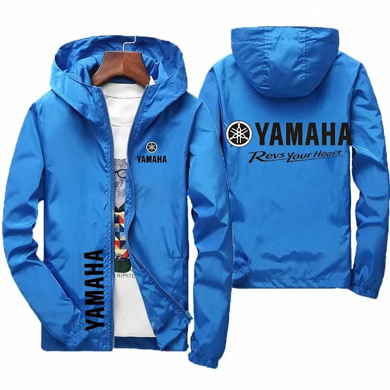 Veste coupe-vent légère Yamaha 2026, adaptée aux hommes, aux sports de plein air et aux vestes décon