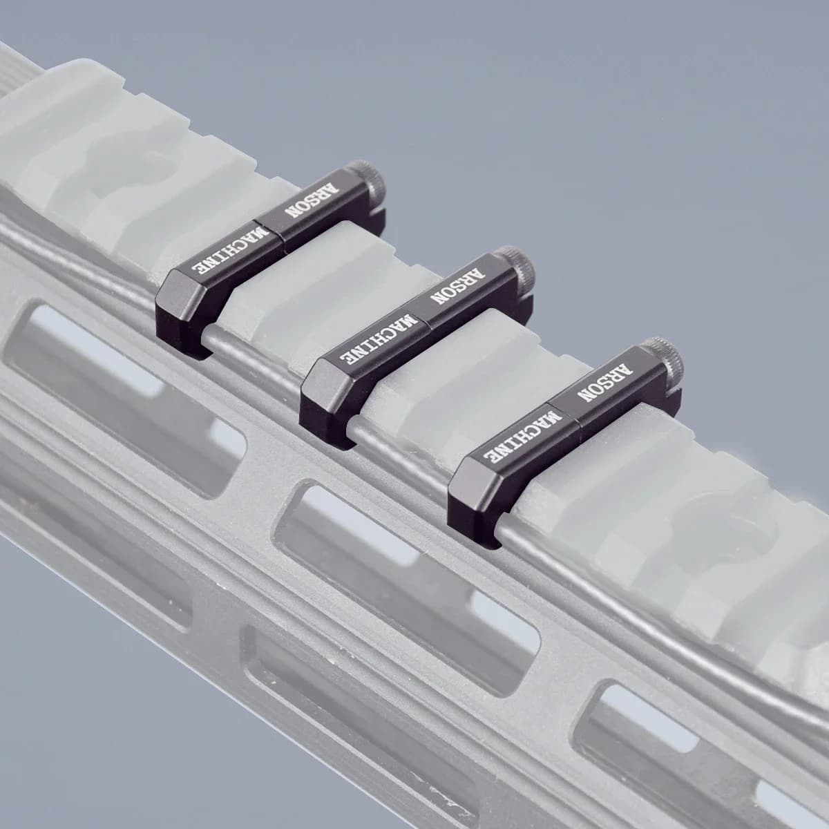 Nouveau système de guidage de fil de Clip de câble de commutateur de M-LOK en aluminium 3 pièces pou