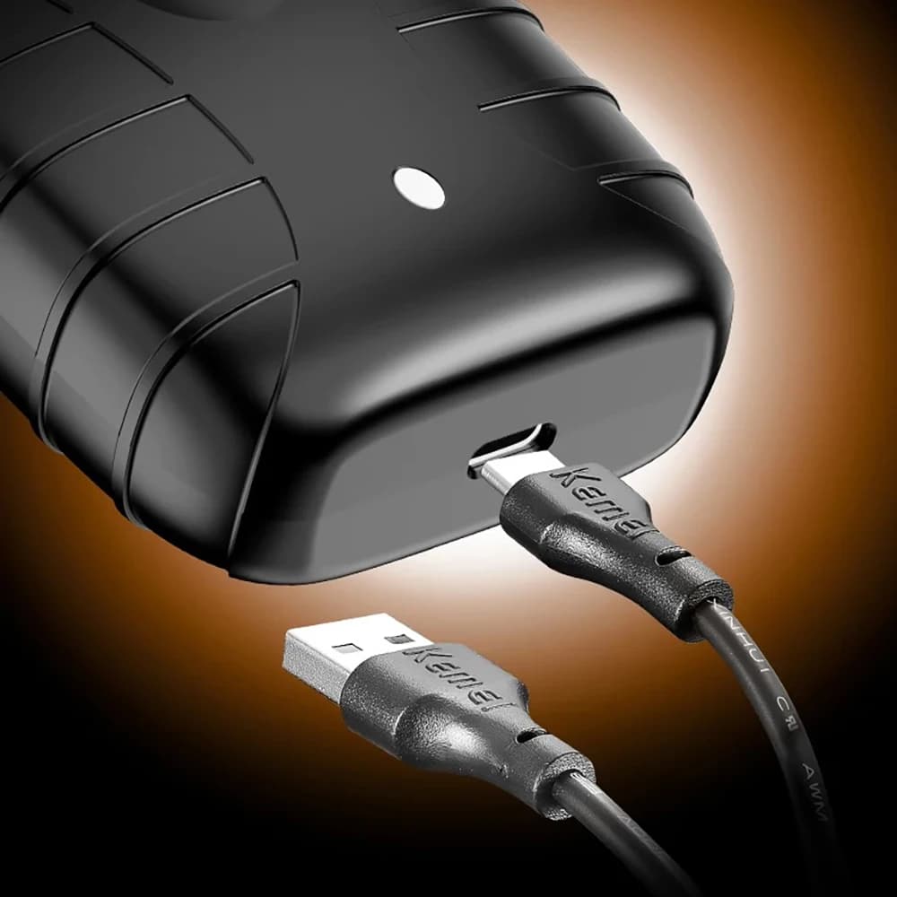 Kemei 2299 2296 T95 Tondeuse à cheveux professionnelle sans fil pour hommes tondeuse électrique raso
