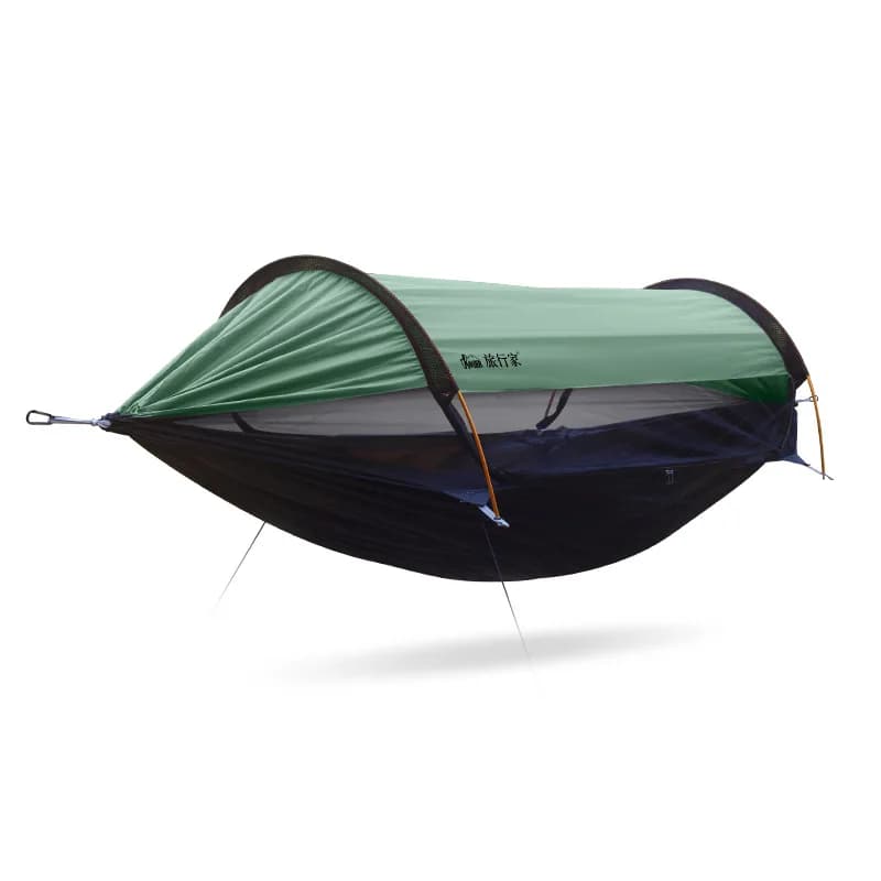 Pare-soleil pour deux personnes avec filet pour voyageur, anti-roulis et anti-buée, camping en plein