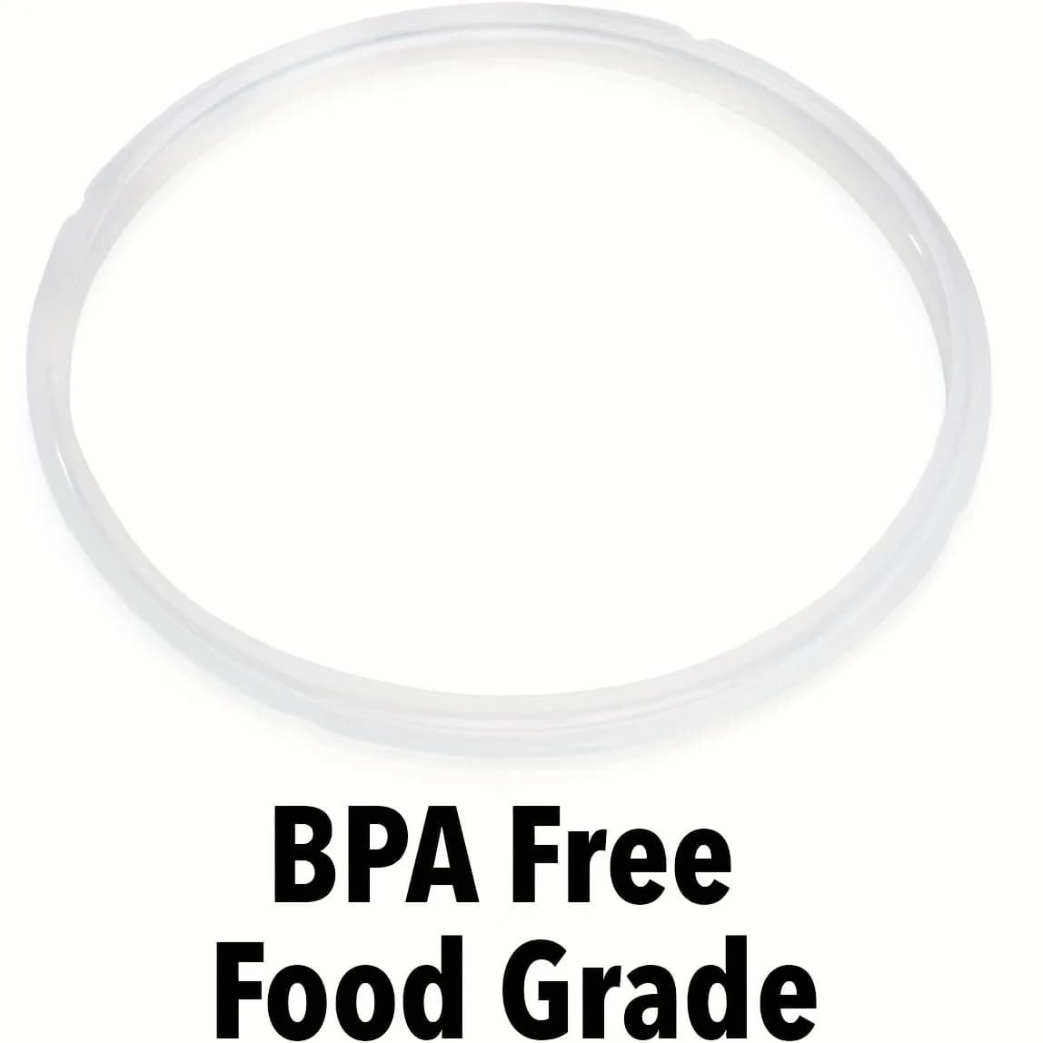 1 morceau d'étanchéité en silicone de qualité alimentaire pour pot instantané - bague d'étanchéité e