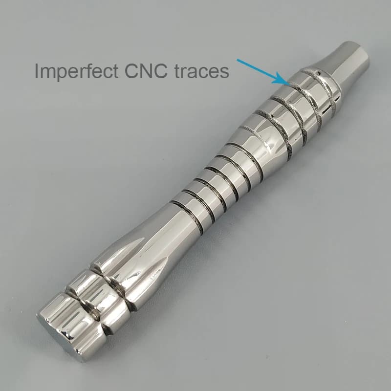 Poignée de rasoir de sécurité en acier inoxydable Dscosmetic Spiral 316 pour rasoir de sécurité