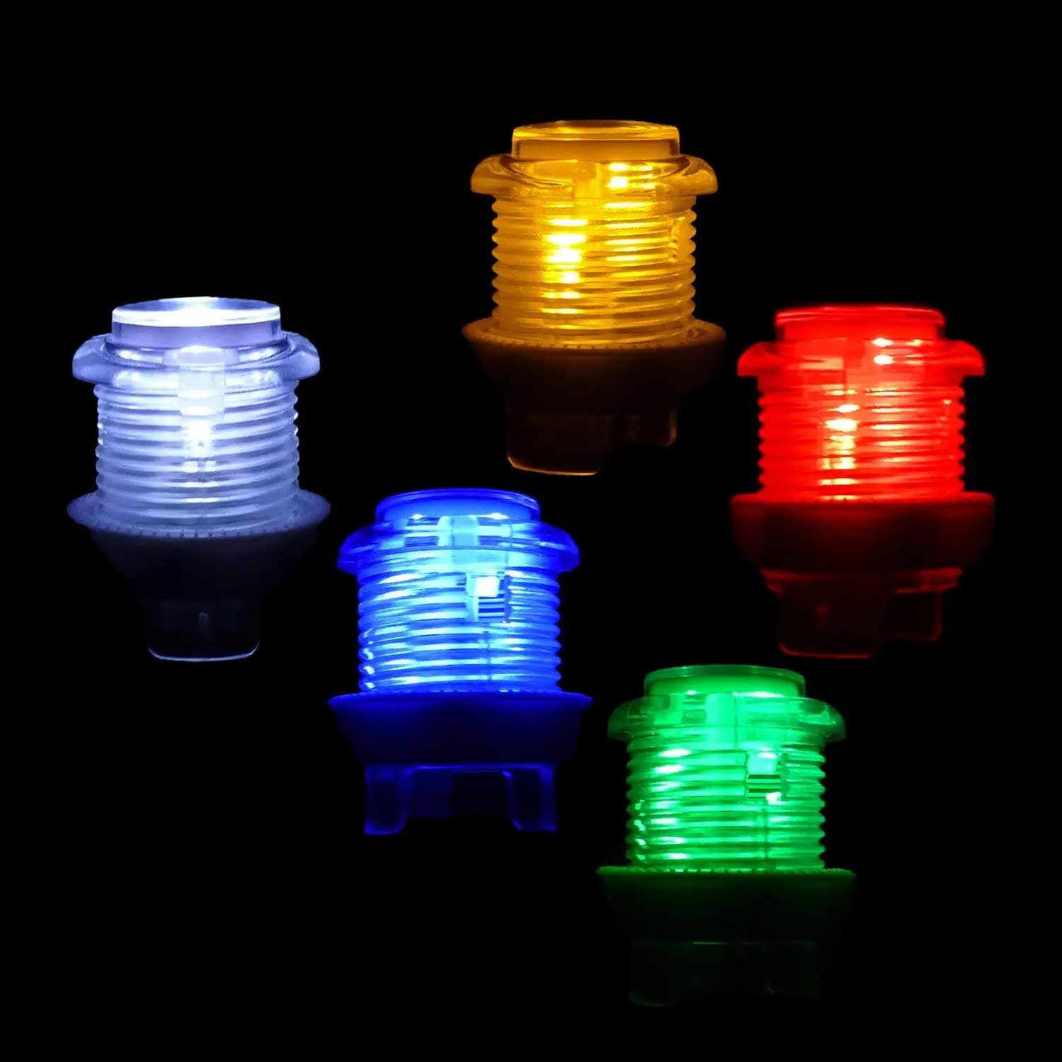 Kit de bricolage de manette d'arcade pour PC, boutons LED, micro-interrupteur, manette 8 voies, câbl