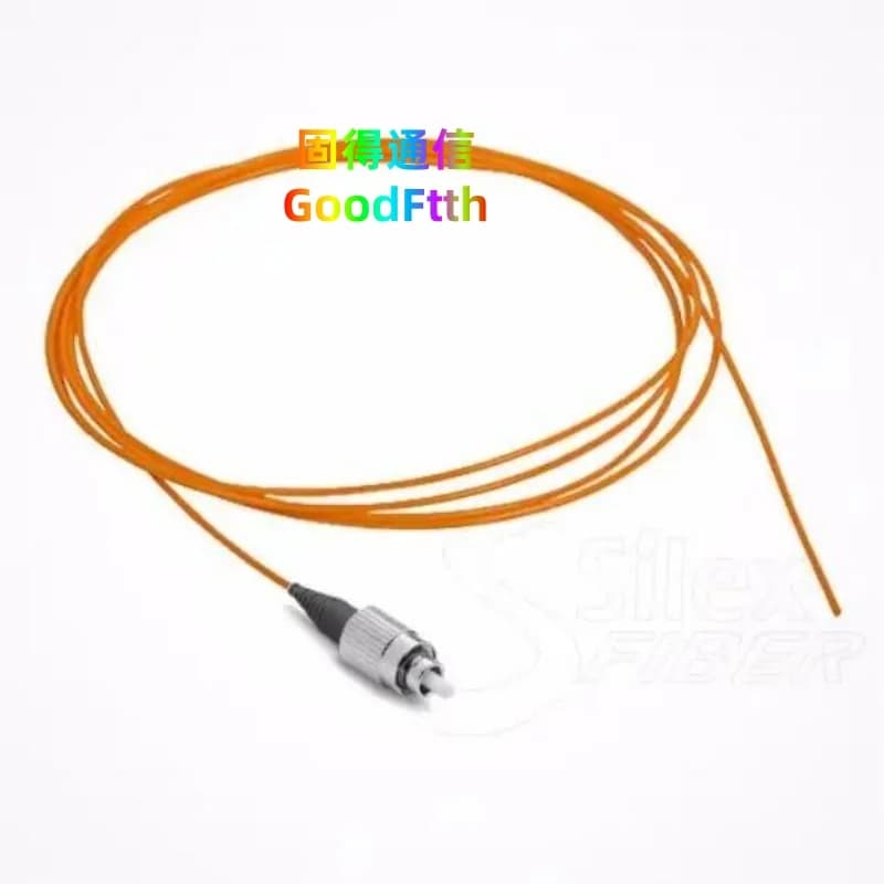 Câble queue de cochon en Fiber FC 62,5/125 OM1 Simplex 0.9mm, Orange, 10 pièces/lot, GoodFtth