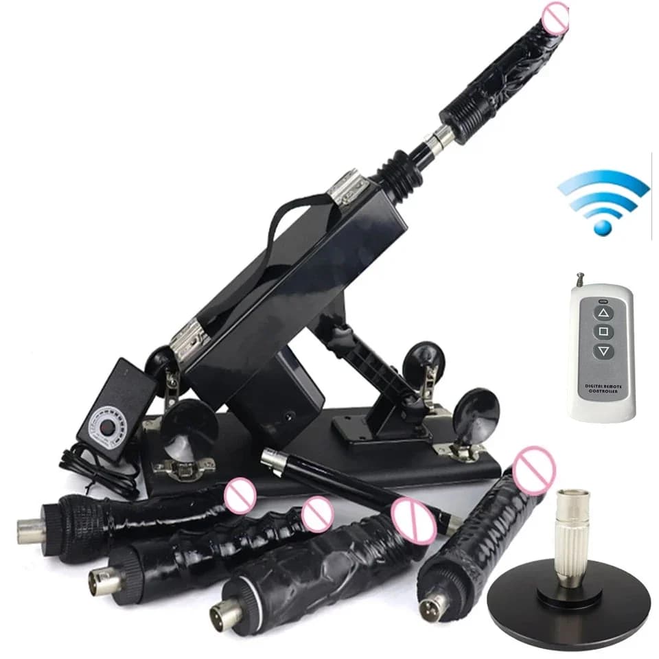 DORCH-Machine Sexuelle Complète pour Femme, Pistolet à Pompage existent, 3XLR, Adultes avec Gros God