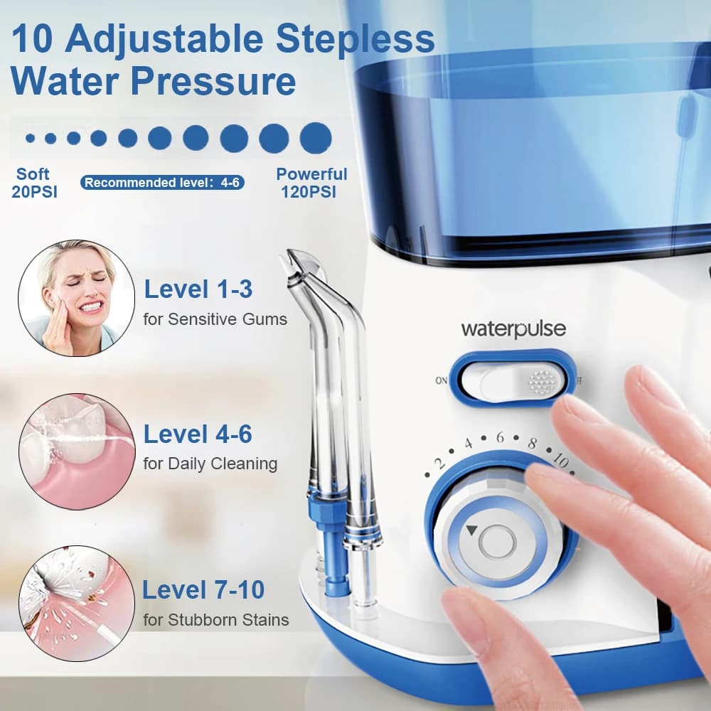 Irrigateur buccal, hydropulseur dentaire électrique à haute pression, Machine à laver la bouche, 800
