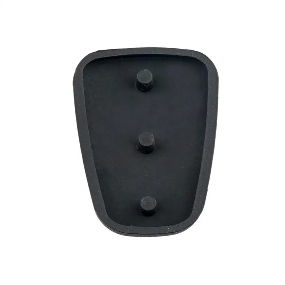 Coque de clé télécommande de voiture à 3 boutons, coussinet en caoutchouc adapté à Hyundai Solaris A