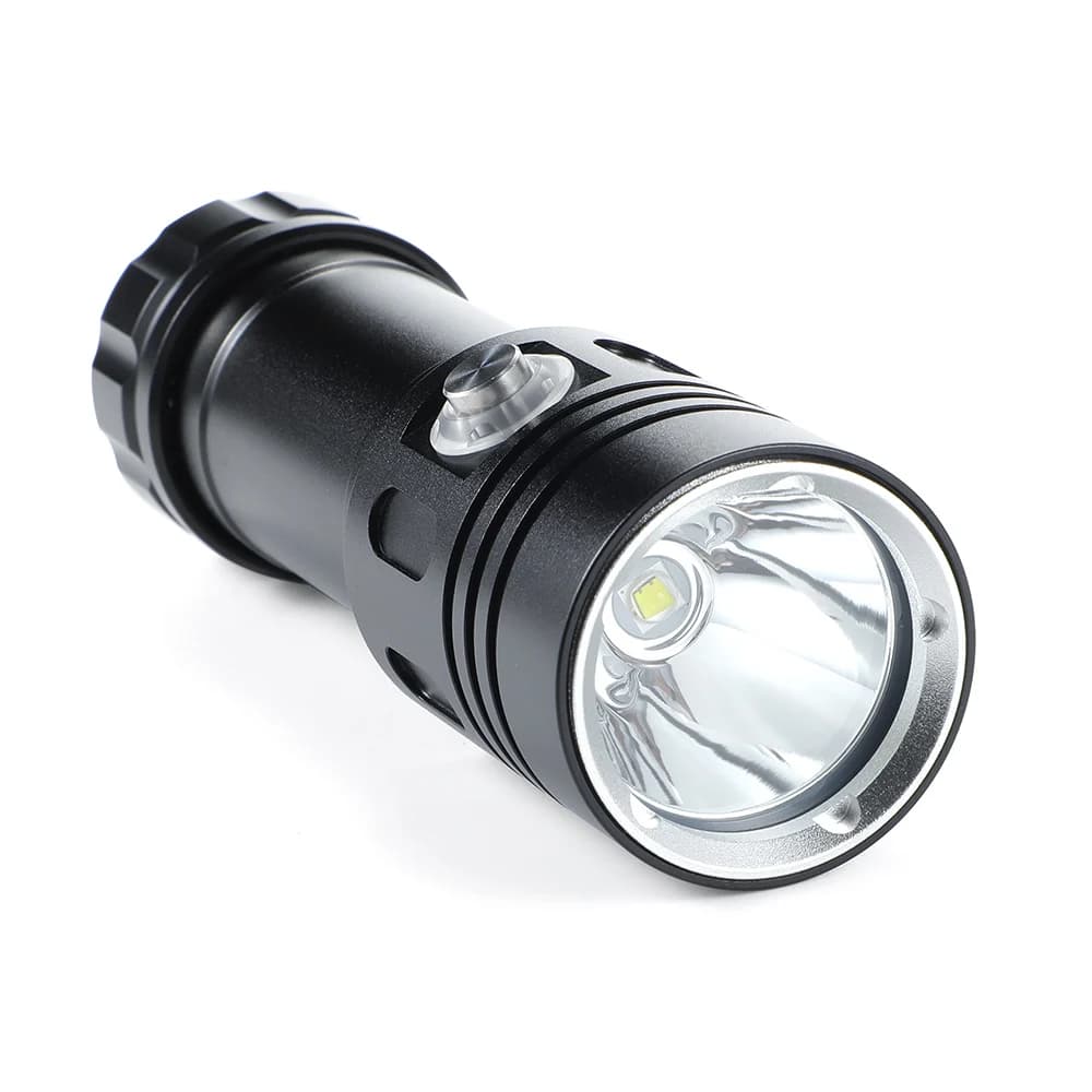 Ekaiou lumière de plongée 2000 Lumens Super lumineux lampe de poche de plongée sous-marine IP68 étan