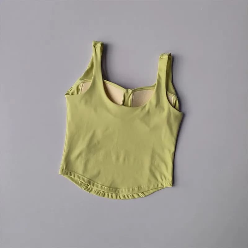 Gilet de sport fitness pour femmes, camisole, beau dos, course à pied, absorbant les chocs, rassembl