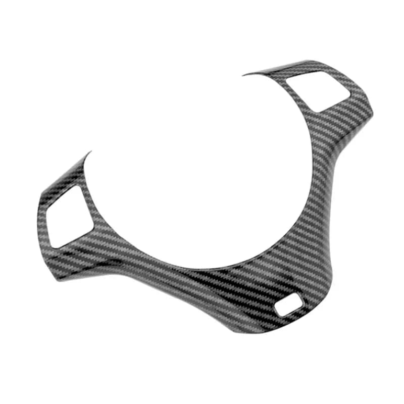 Autocollant de décoration de panneau de volant de voiture en fibre de carbone pour BMW Série 1 3 E87