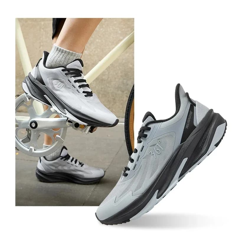 361 degrés Yushan SE hommes chaussures de course équilibré respirant maille léger amorti Jogging con