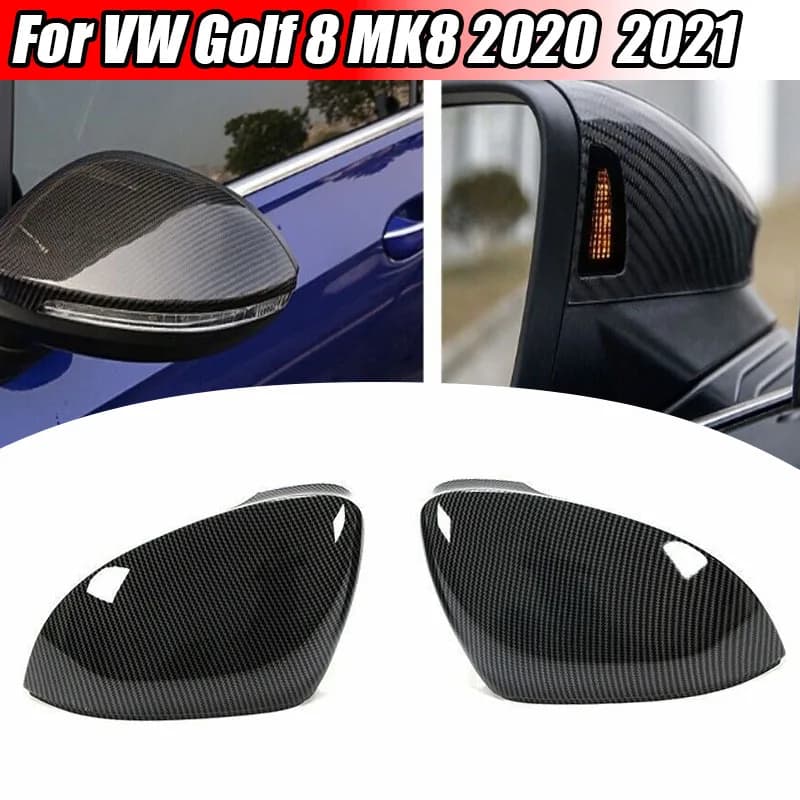 1 paire pour VW Volkswagen Golf 8 MK8 R GTI RLine avec assistance au voie 2020 – 2022, couvercle de 