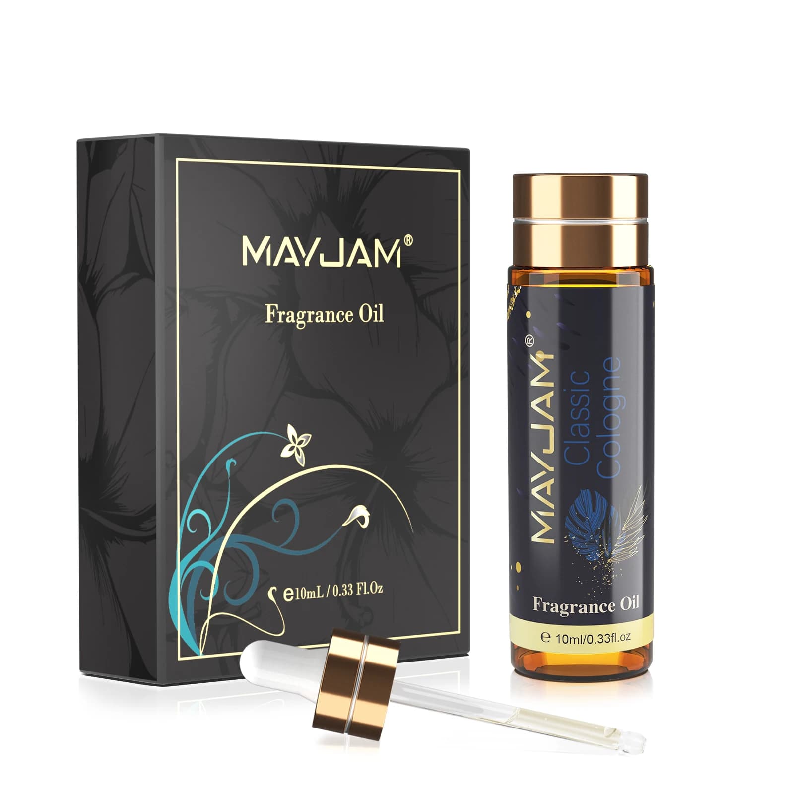 MAYJAM huile essentielle pour hommes Cologne classique tabac sucré baie rhum forêt pin bambou pluie 