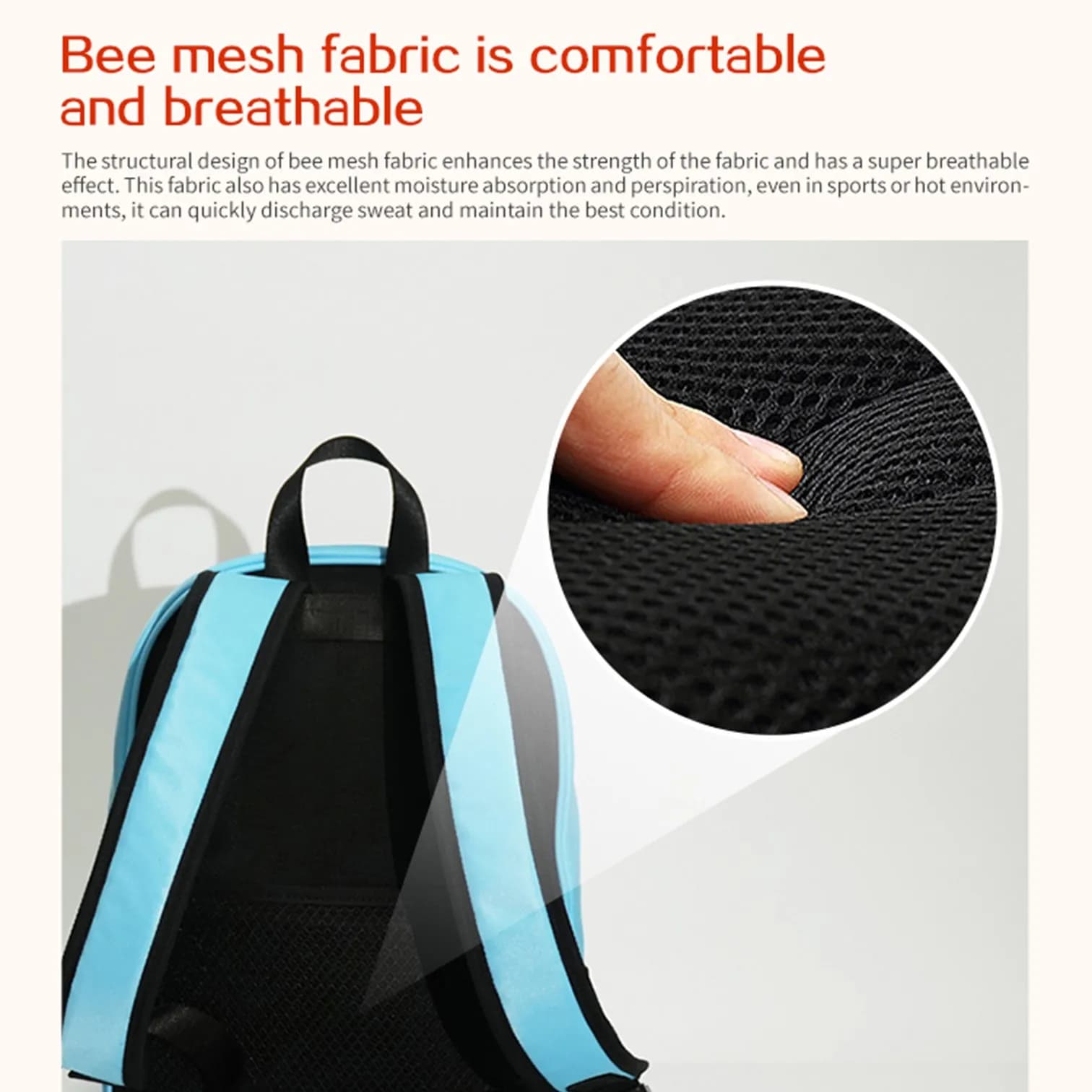 Sac à dos LOY T7-3 avec écran LED, connexion Bluetooth, contrôle par application, affichage publicit