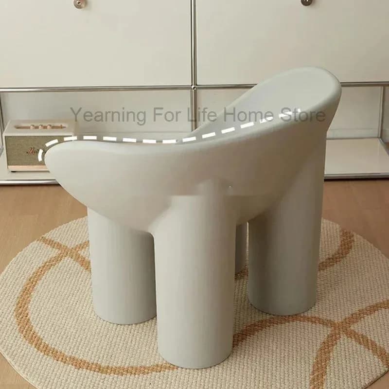 Roly Poly Chaise moderne canapé nordique Salon chaises Salon Salon paresseux ergonomique Relax conce