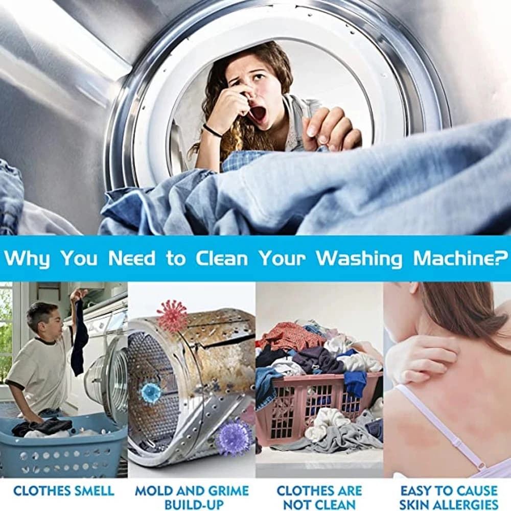 Cubicseven-Tablette de lavage pour machine à laver, Agent de livres profonds, adaptée à la machine à