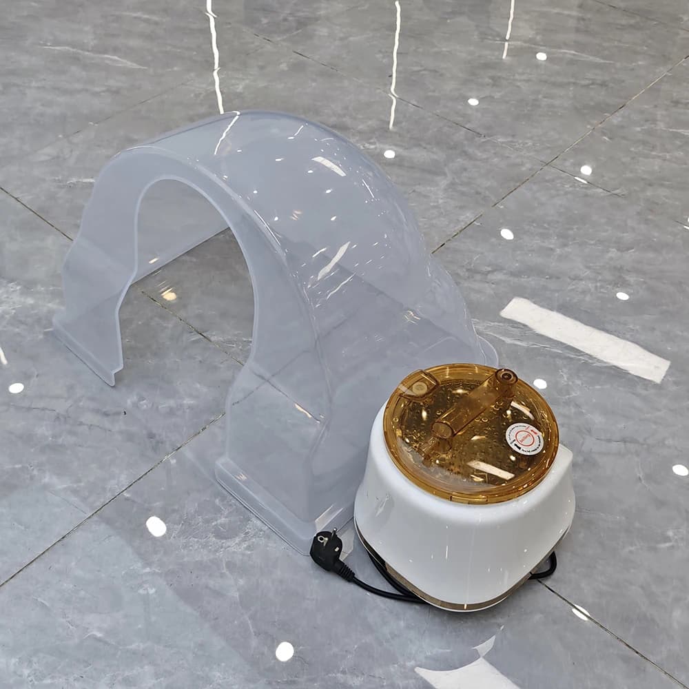 Couvercle de capot de fumigation pour lavabo de cheveux, couvercle de fumigation pour lit de lavage 