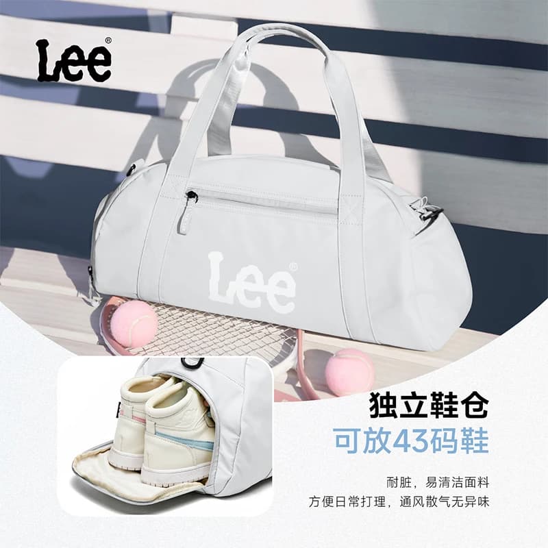 LEE – sac de sport étanche pour femmes et hommes, sac de sport, Fitness, grande capacité, compartime