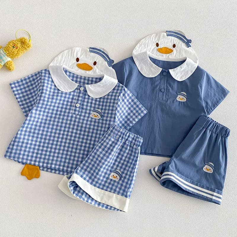 Shorts d'été 2026 pour enfants 9M-4T – Pantalons courts fins à motif quadrillé pour filles, vêtement