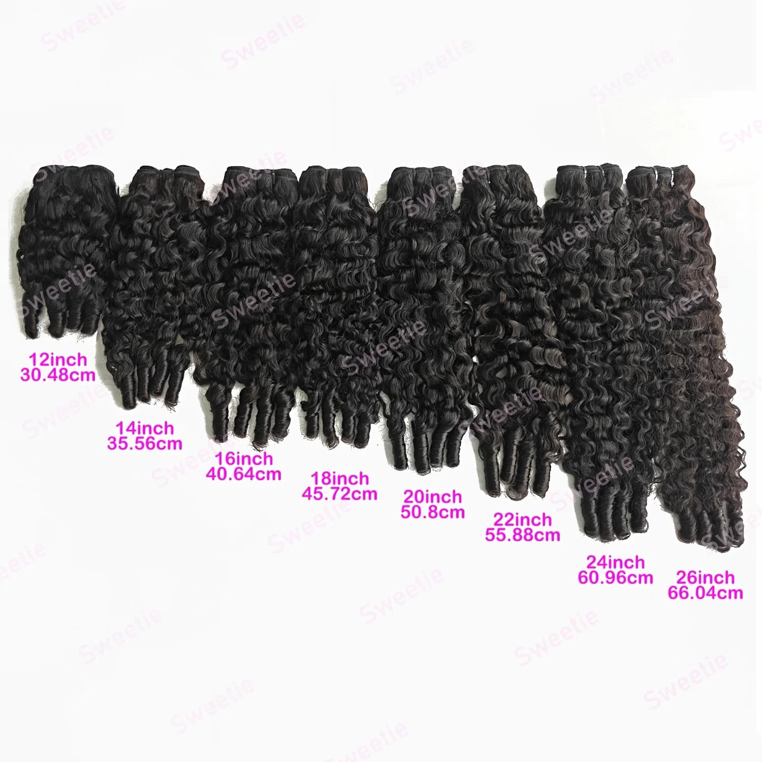 Extensions de cheveux humains bouclés birmans de 30 pouces, tissage brésilien vierge Remy, 3/4 paque