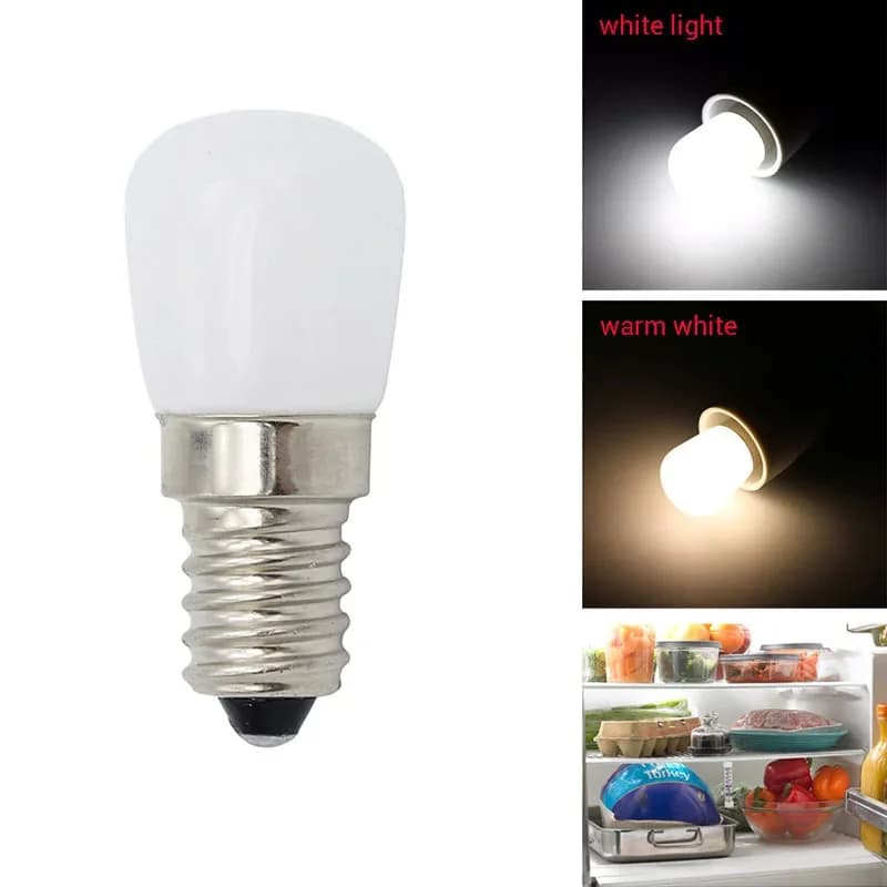 2/4 pièces ampoule LED E12 E14 220V ampoules de réfrigérateur lampe d'affichage de réfrigérateur vei