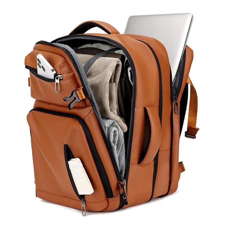 Sac à dos pour ordinateur portable de banlieue, sac à dos business décontracté extensible et étanche