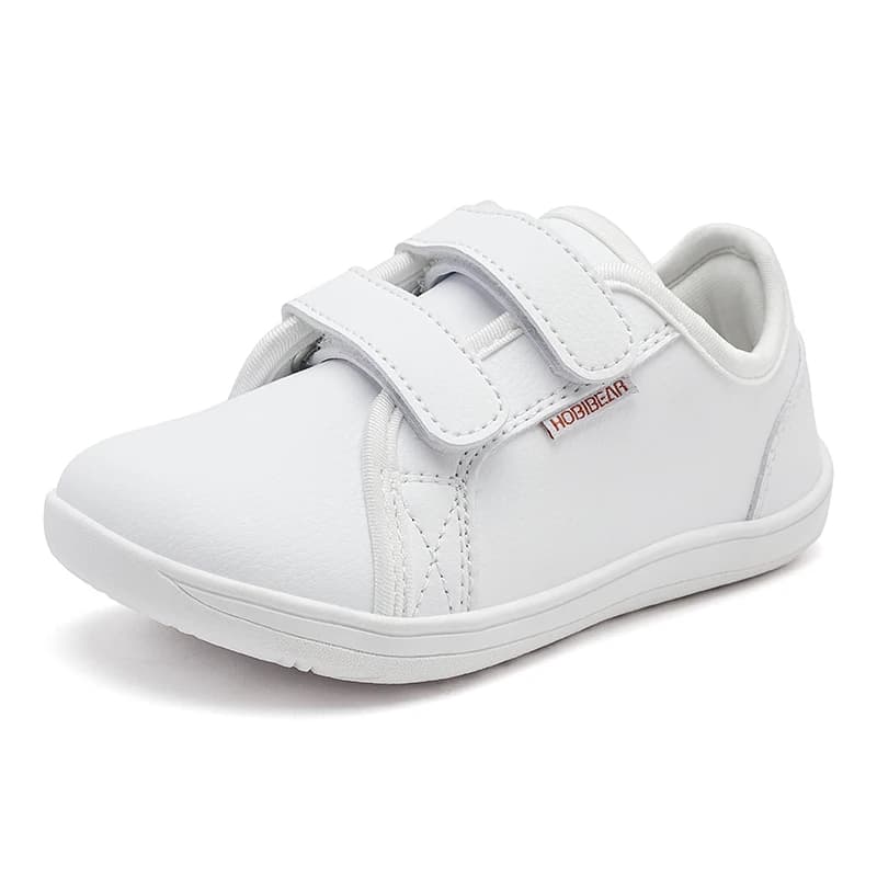 HOBIBEAR garçons filles chaussures pieds nus enfants bout large baskets minimalistes léger crochet b