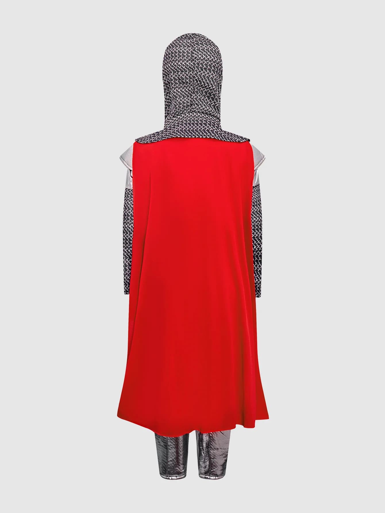 Costume de Chevalier Templier Médiéval pour Enfants, Tenue de Guerrier Croisé d'Halloween pour Garço