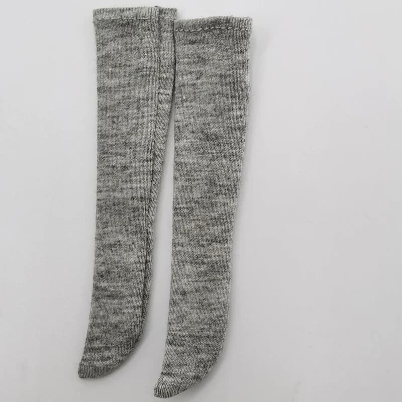 Blythe – bas de poupée, Legging Long noir et blanc pour bottes Blyth Azone, chaussettes de poupée OB
