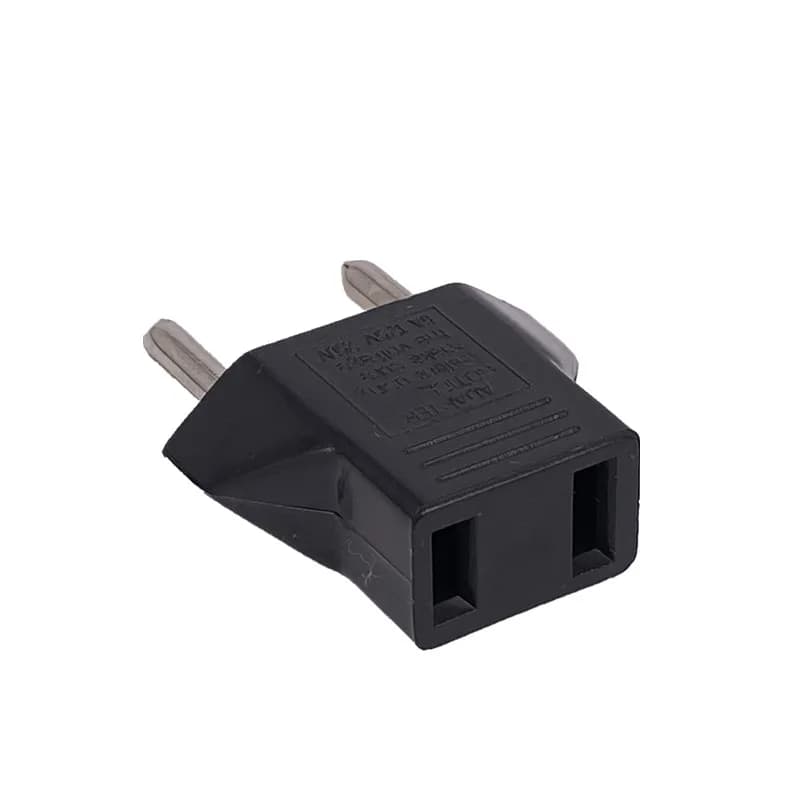 Adaptateur de prise US vers EU CN, 1 pièce, adaptateur de voyage chinois vers Euro EU, convertisseur