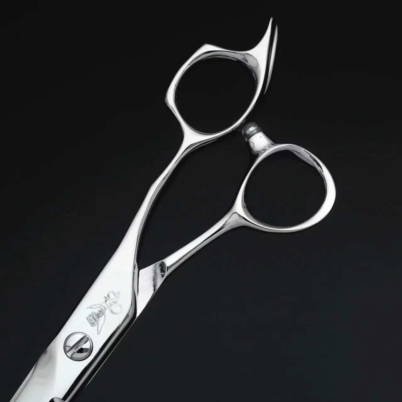 HIKARI – ciseaux de barbier professionnels VG10, coupe légère 5068, ciseaux de finition spéciaux pou