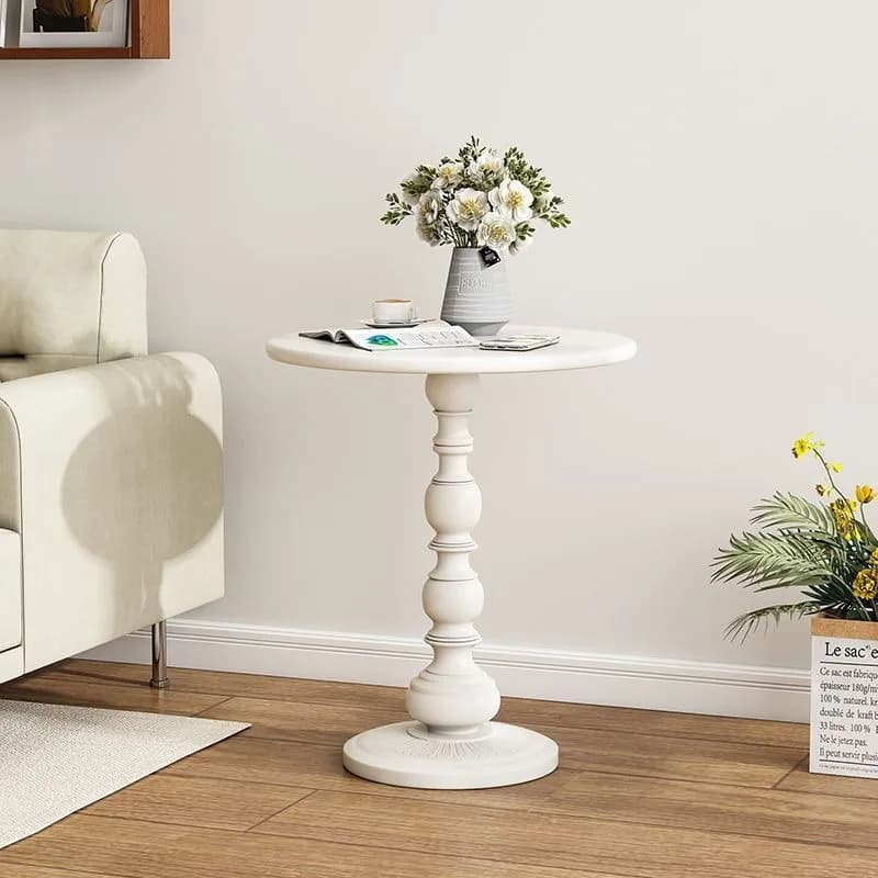 Table d'appoint vintage en fer forgé de style nordique, table basse rétro chic pour salon, canapé, c