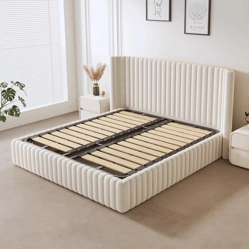 Lit de chambre de fille princesse Simple traduction lit de rangement Double moderne Cama Matrimonio 