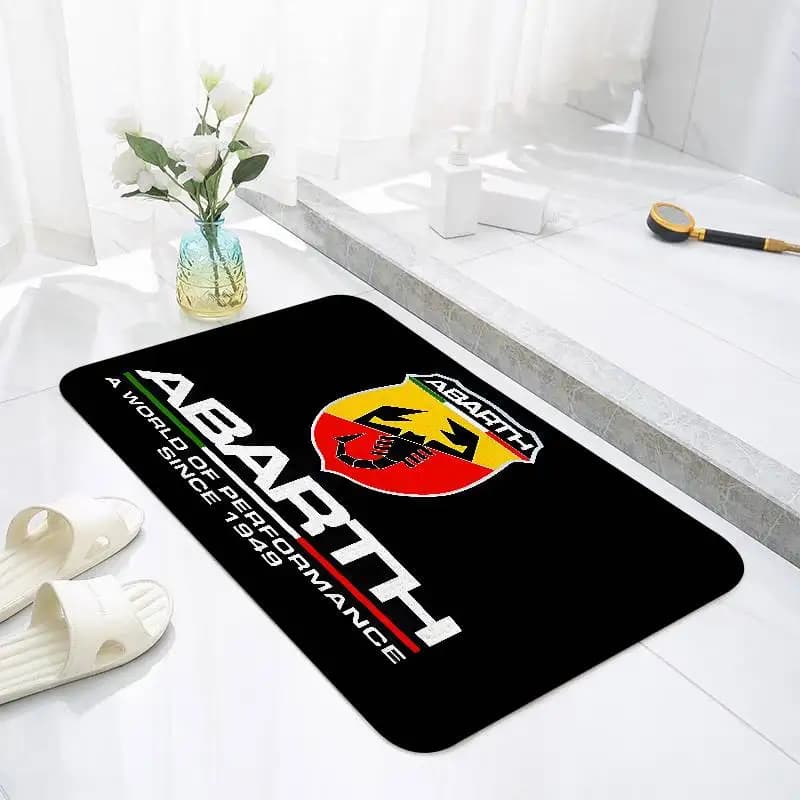 r-Abarths-w-Car-Moquette salle de bain tapis antidérapant tapis de porte décoration de la maison tap