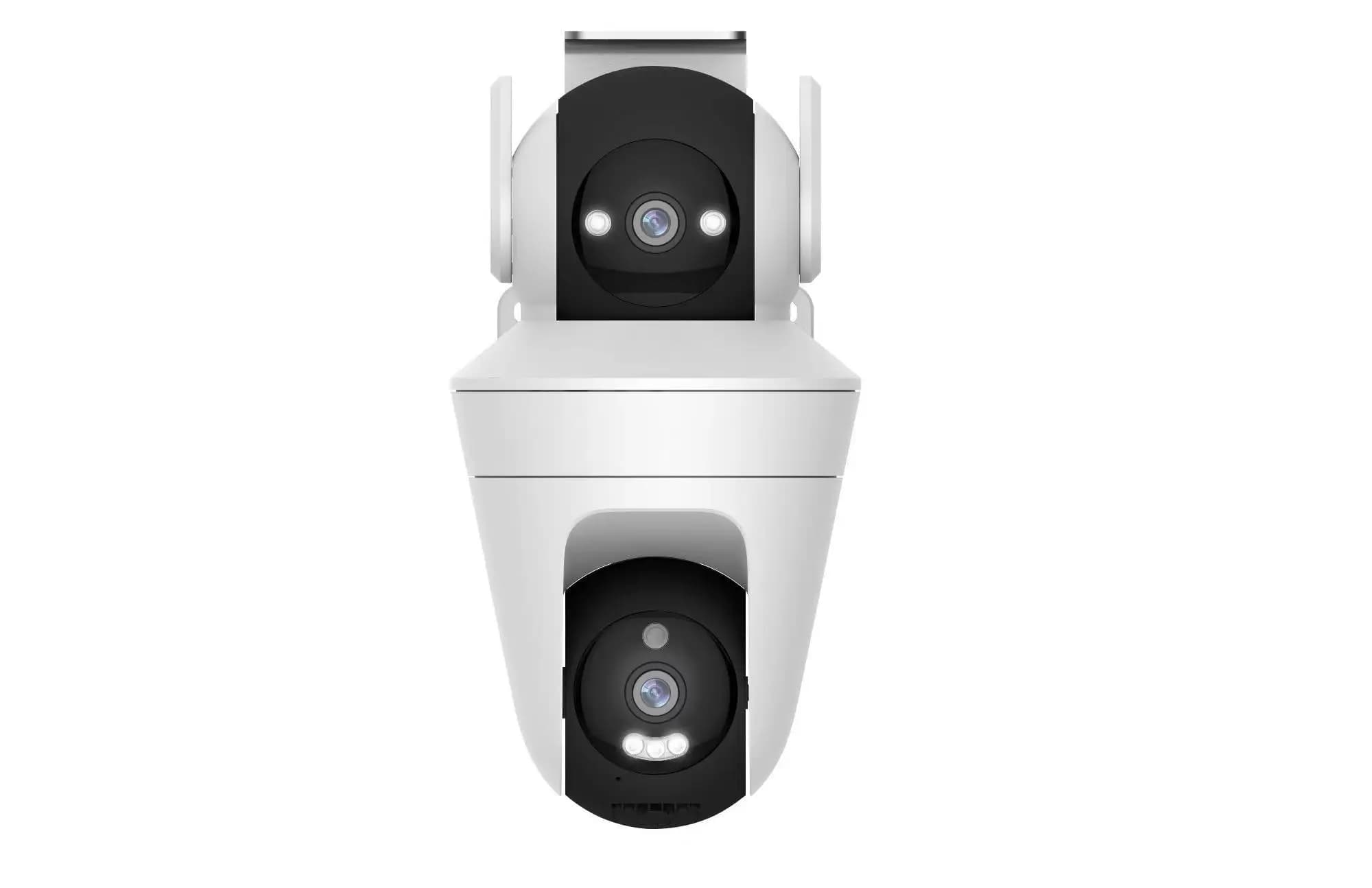 Caméra dôme IP PTZ sans fil à double objectif 6MP 1296P avec application iCam365, détection humanoïd