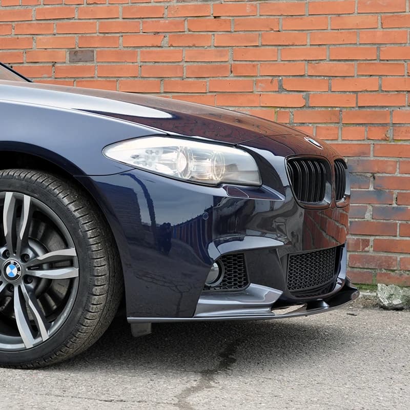 Kit de carrosserie ABS noir brillant, lèvre de pare-chocs avant de haute qualité, pour BMW série 5 F