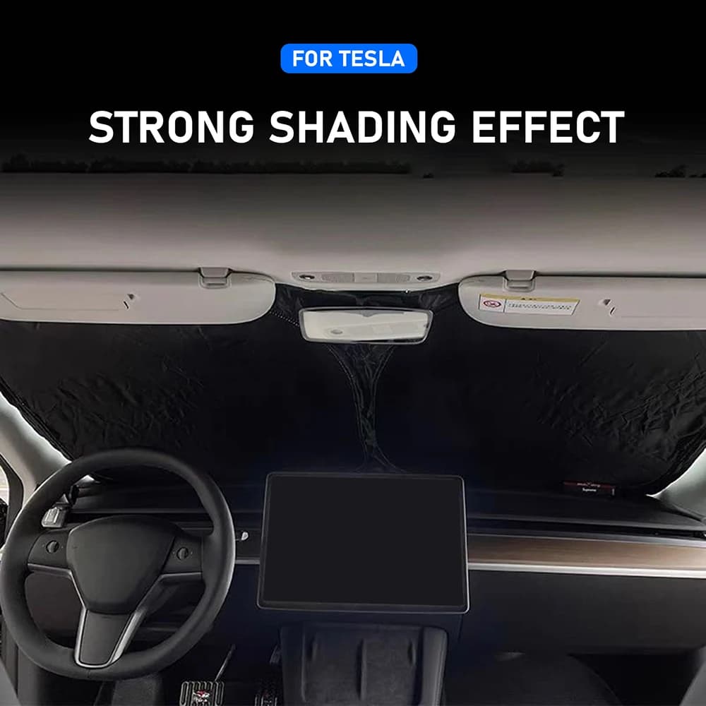 Pare-soleil de voiture pour Tesla modèle Y 3 2016-2022 2023 2024, couverture de fenêtre avant, pare-