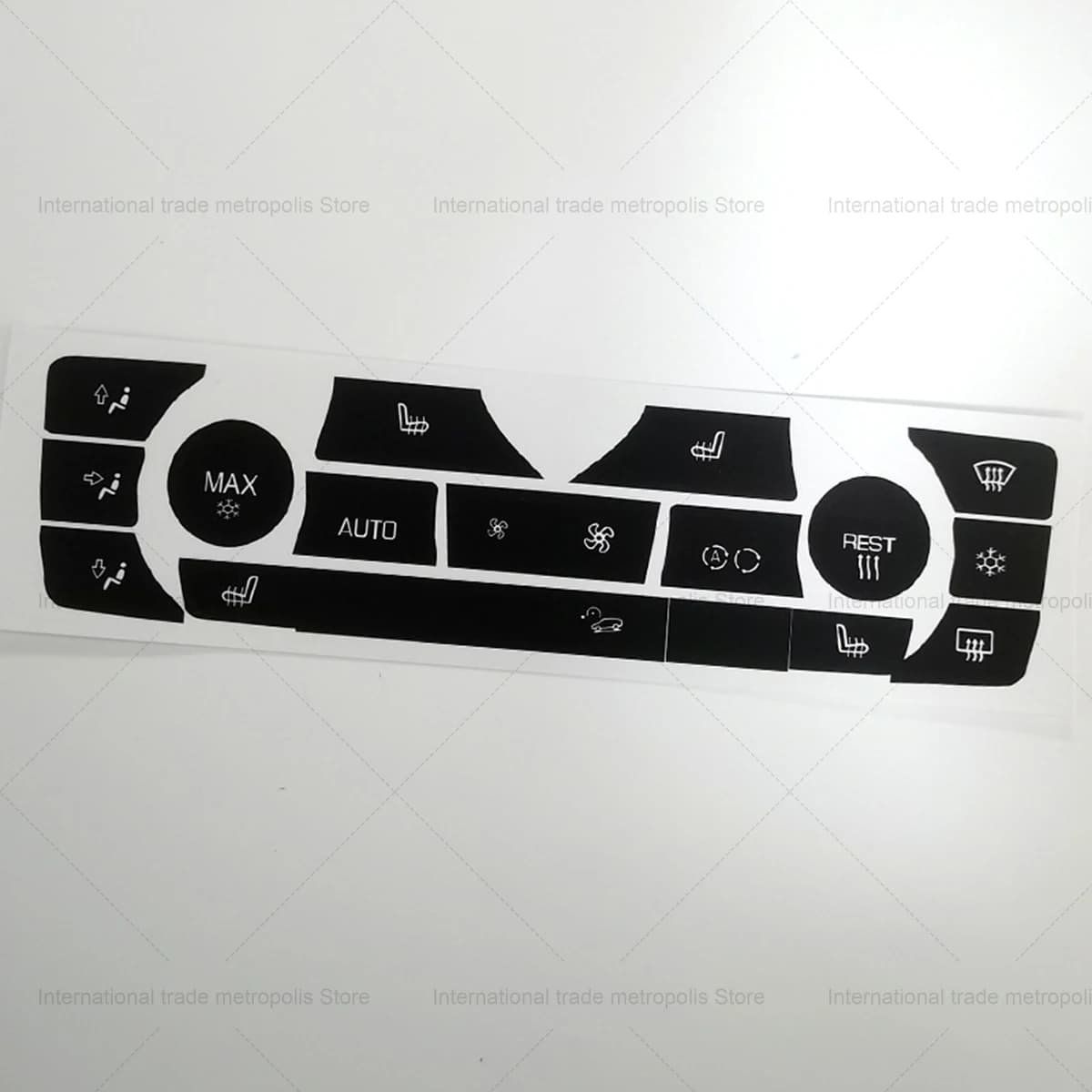 Autocollants pour boutons de climatisation AC, Kit de réparation pour BMW E90 E92 E91 323i 325i 328i