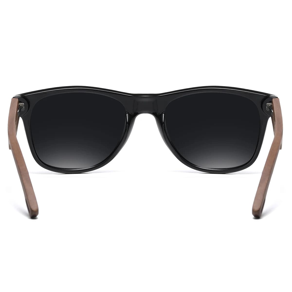 BARCUR lunettes de soleil en noyer noir pour hommes lunettes de soleil en bois homme lunettes lunett