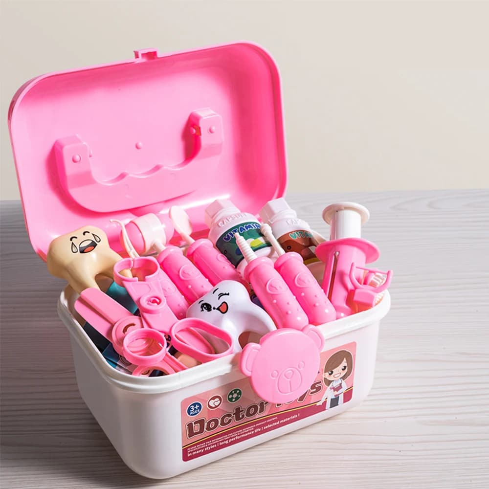 Ensemble de jouets de médecin pour enfants, accessoires d'infirmière de simulation, jouets à domicil