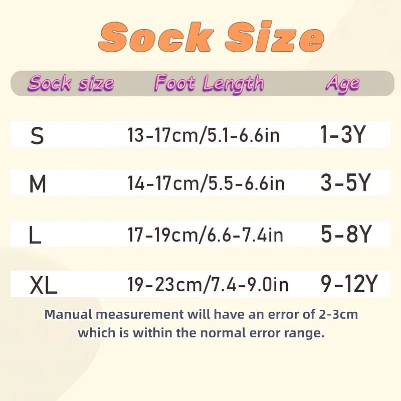 3 paires de chaussettes pour enfants de couleurs mélangées aléatoires avec motifs de nœuds en dentel
