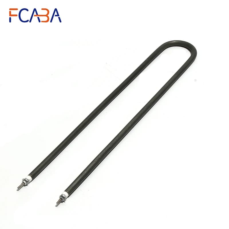 FCABA élément chauffant électrique résistance de chauffage d'air tubulaire 220V 300W/500W/600W/800W/