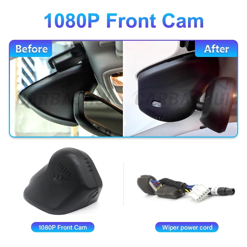 Caméra embarquée WiFi 4K cachée Plug and Play pour Jeep Cherokee KL 2019 2020, enregistreur vidéo de