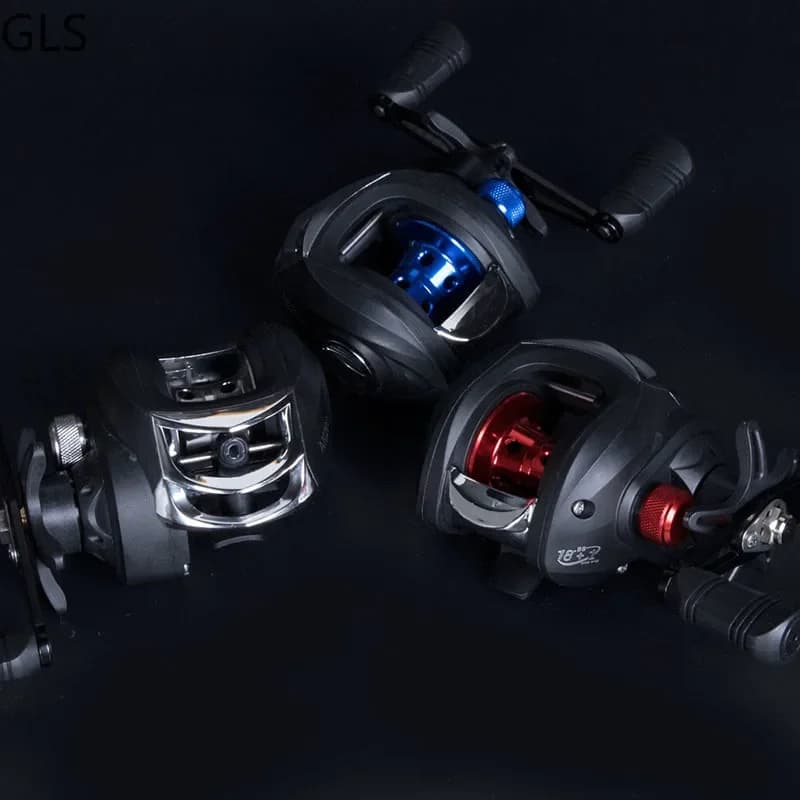 Moulinet de pêche à lancer GLS 2026, 8 kg de résistance maximale, avec frein magnétique, pour pêche 