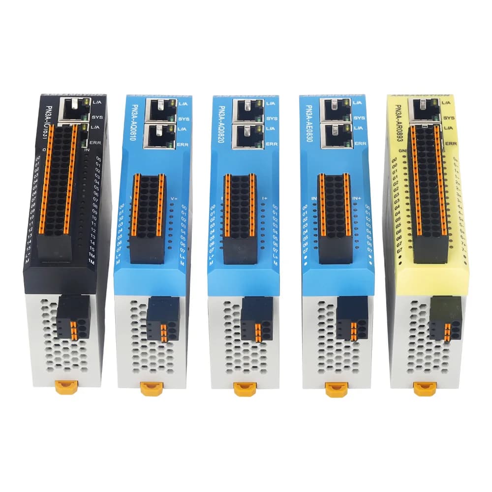 Profinet – commutateur analogique IO à distance, Module PN pour PLC 200 300 1200 1500 PN3A-AE0830 PN