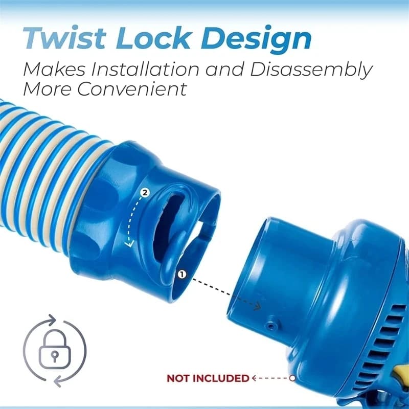 Accessoires adaptateur de tuyau d'aspirateur de piscine pour nettoyeur de piscine Zodiac MX6 MX8 ada