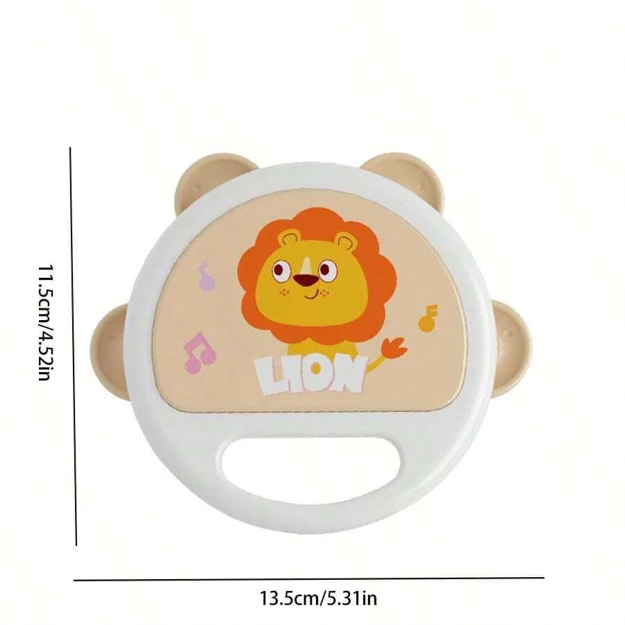 Tambourin à claquettes pour bébés, délicat, pour enfants